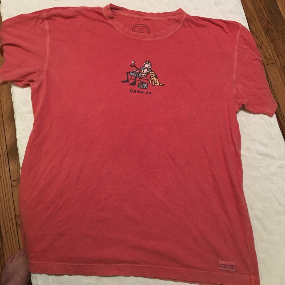 Life is Good mens “Game On” t-shirt mens XL